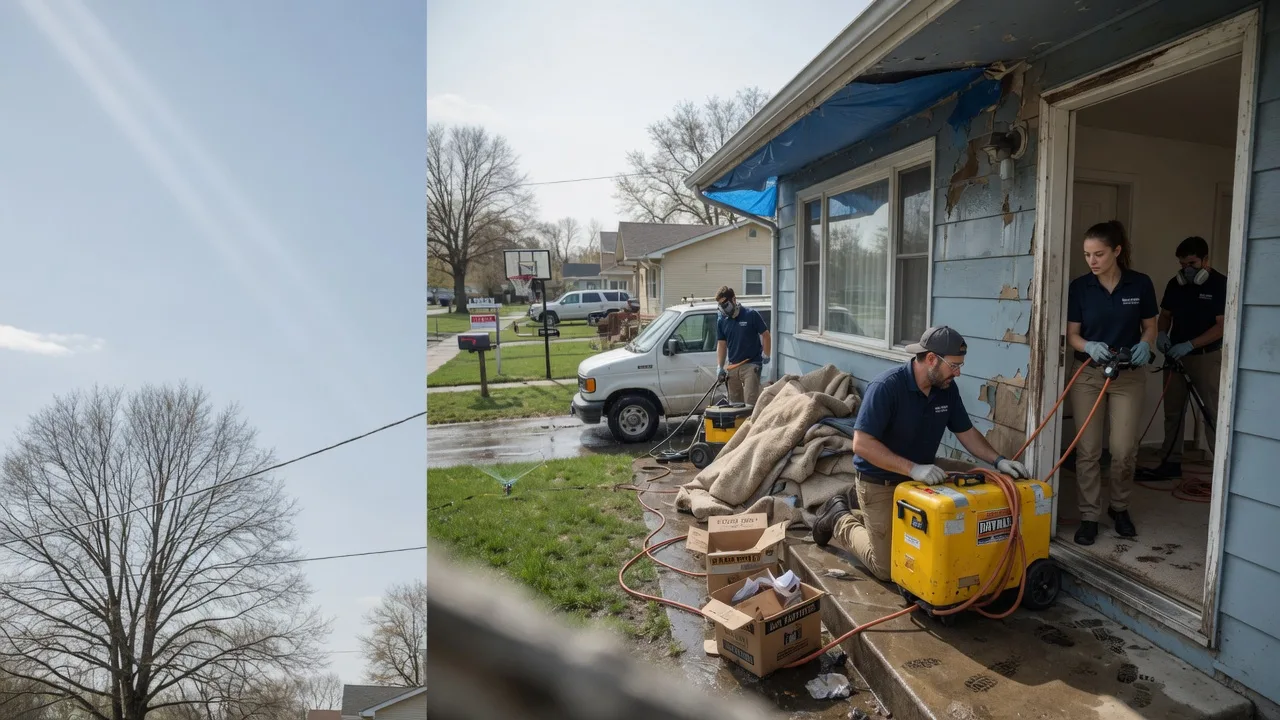 Basement Flood Cleanup in Friedheim, MO near me